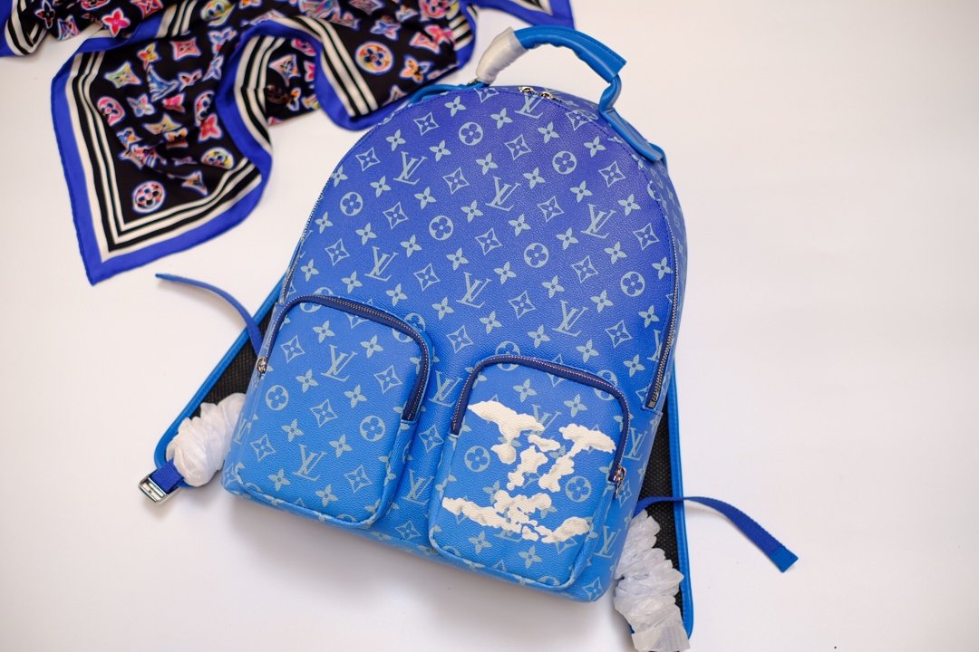 BACKPACK MULTIPOCKET M45441 Monogram Blue