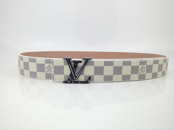 BELT L170-75 38MM SILVER