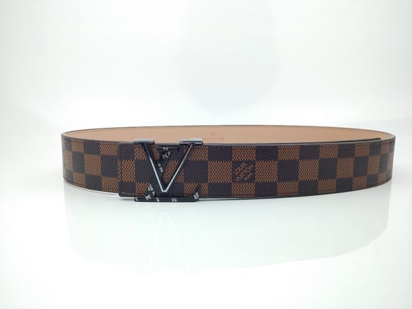 BELT L168-75 38MM SILVER