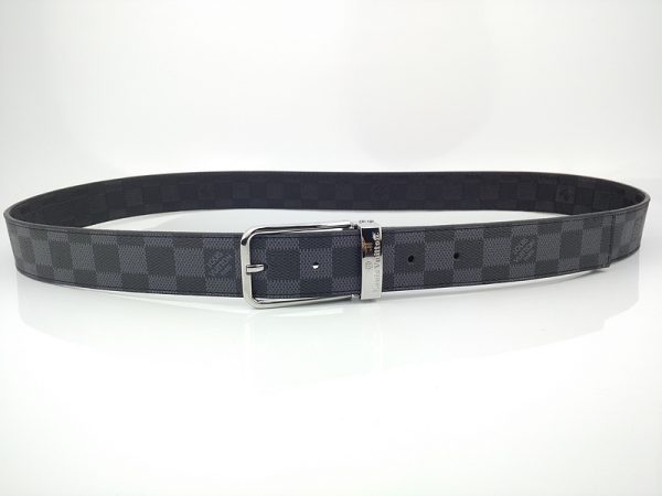 BELT L163-80 35MM SILVER