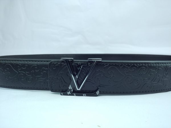 BELT L153-75 38MM SILVER