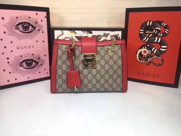Padlock small shoulder bag 498156