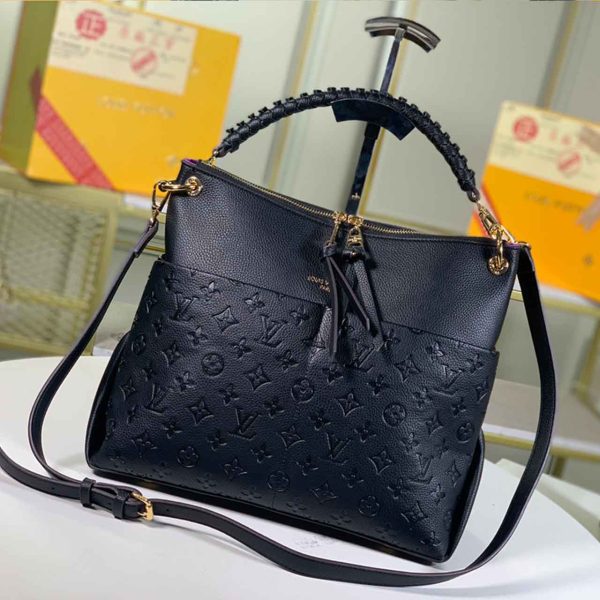 MAIDA HOBO M45522 BLACK/WHITE
