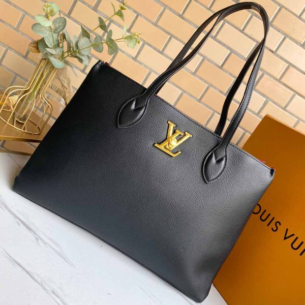 LOCKME SHOPPER M57346 BEIGE/BLACK/GREEN