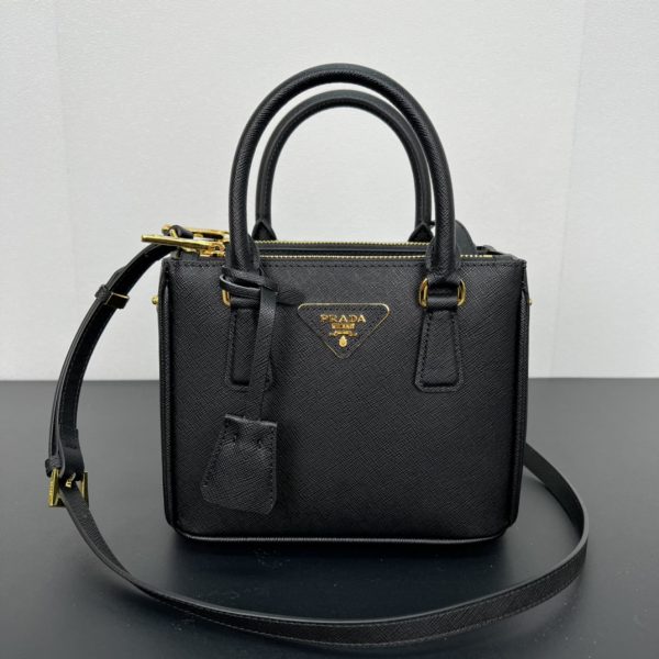 Prada Galleria Saffiano leather mini-bag blk