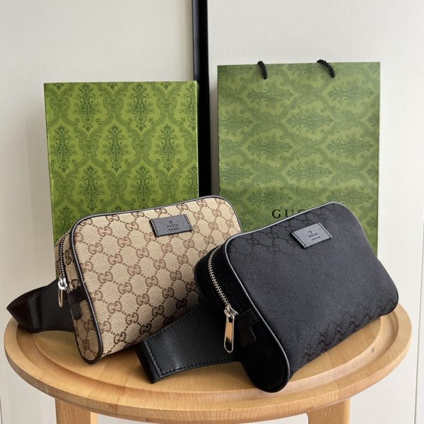 GG Signature Waist Belt Bag 449174