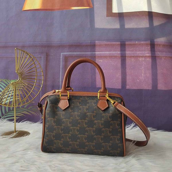 SMALL BOSTON CUIR TRIOMPHE