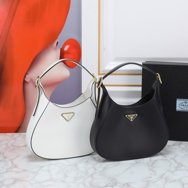 Cleo brushed leather shoulder bag
