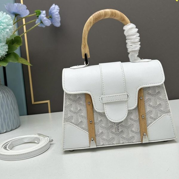 Saïgon Structuré Mini Bag White