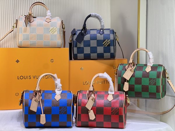 Speedy 25 Bandoulière Damier Pop