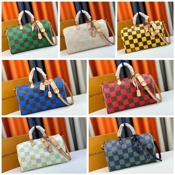 Speedy 40 Bandoulière Damier Pop