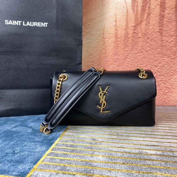 Calypso In Plunged Lambskin black