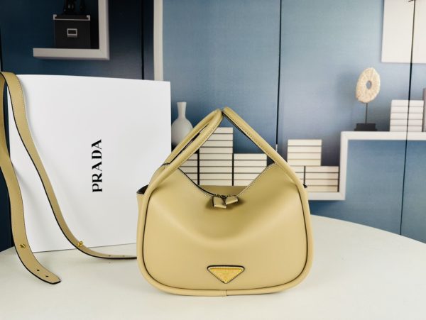 Prada Darling leather handbag yellow