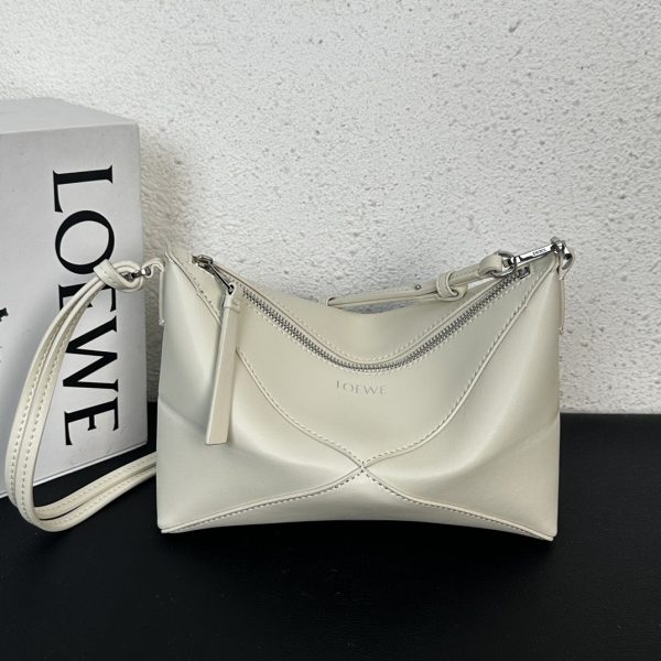 Puzzle bag white