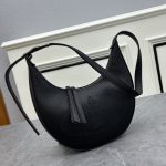 Leather hobo bag