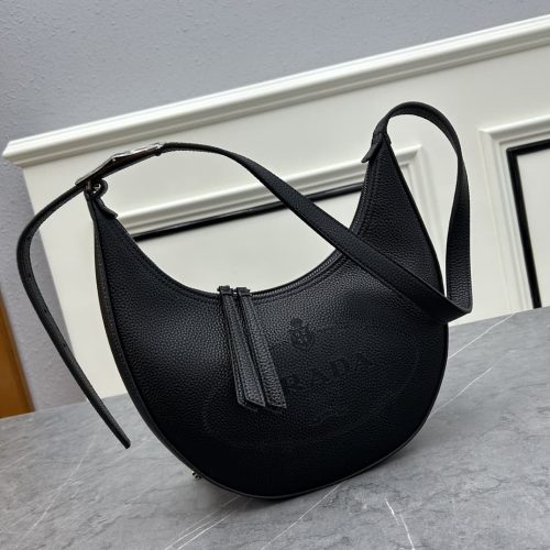 Leather hobo bag