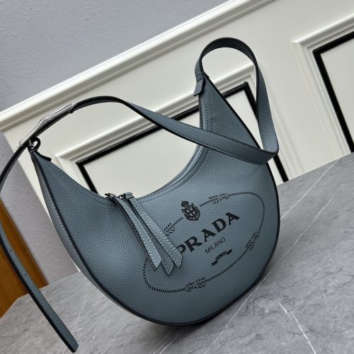 Leather hobo bag