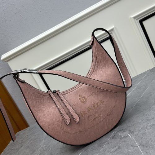 Leather hobo bag