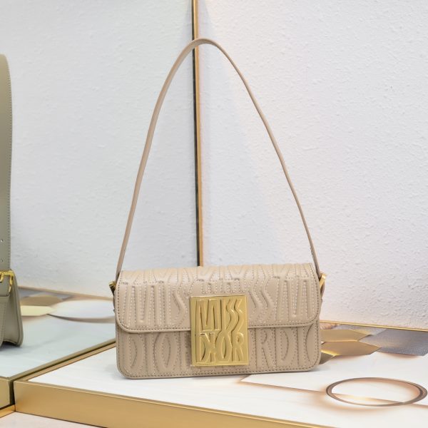 Miss Dior Flap Bag beige