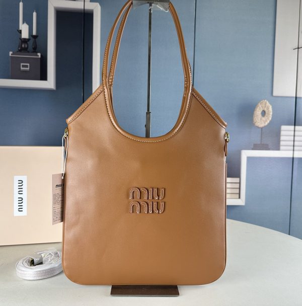 IVY leather bag brown