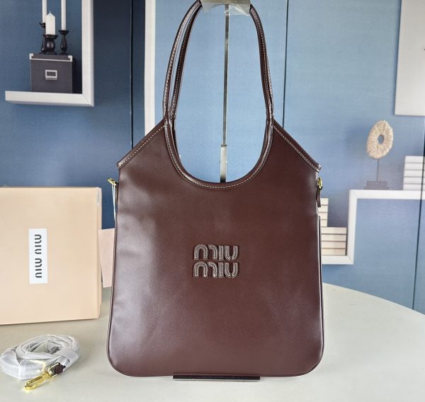 IVY leather bag coffee