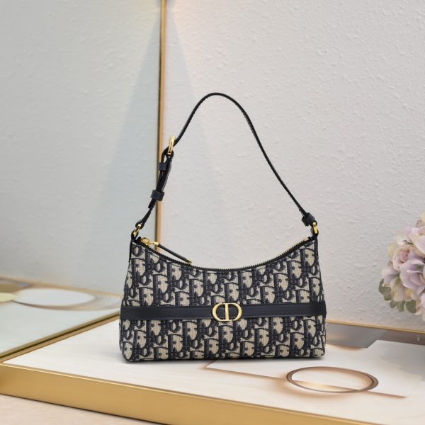 Miss Caro Mini Hobo Shoulder Bag blue