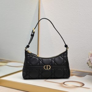 Miss Caro Mini Hobo Shoulder Bag black