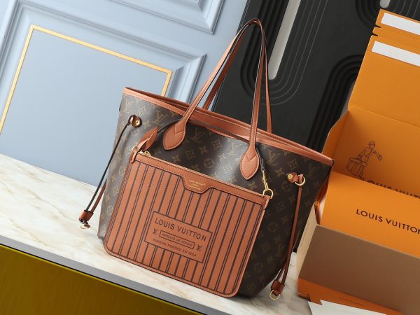 Neverfull Bandoulière Inside Out BBMM brown