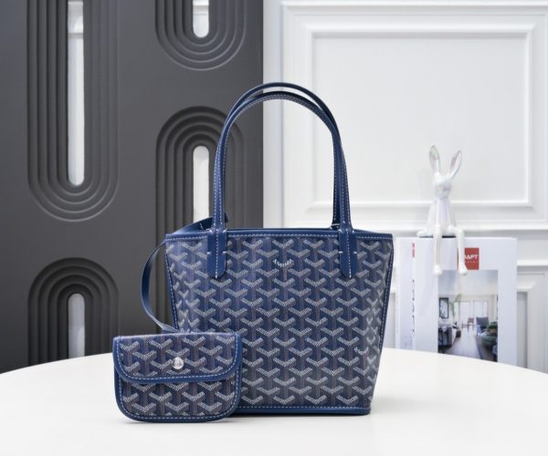 Anjou Mini Bag-navy blue