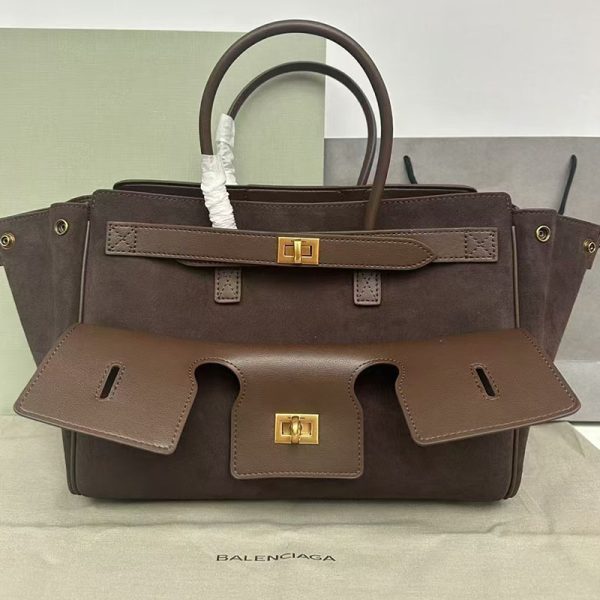 Bel Air Small Carry All Bag coffee-gold