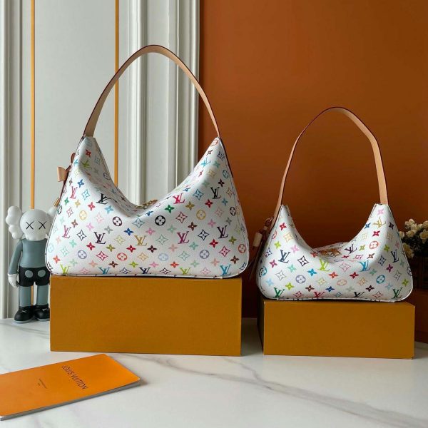 LV x TM Slouchy PM/MM Monogram Canvas