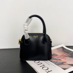 Mini Honorine Bag In Triomphe Canvas And Calfskin (10)