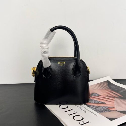 Mini Honorine Bag In Triomphe Canvas And Calfskin (10)