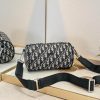 Mini Oblique Roller Messenger Bag (1)