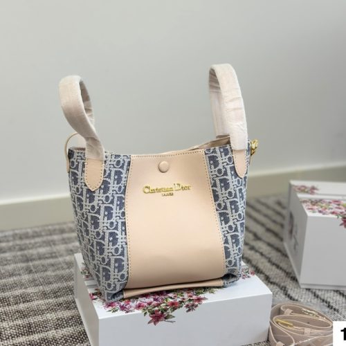 Small Signature Bucket Bag (10)