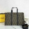 Summer Tote FF jacquard fabric bag (1)